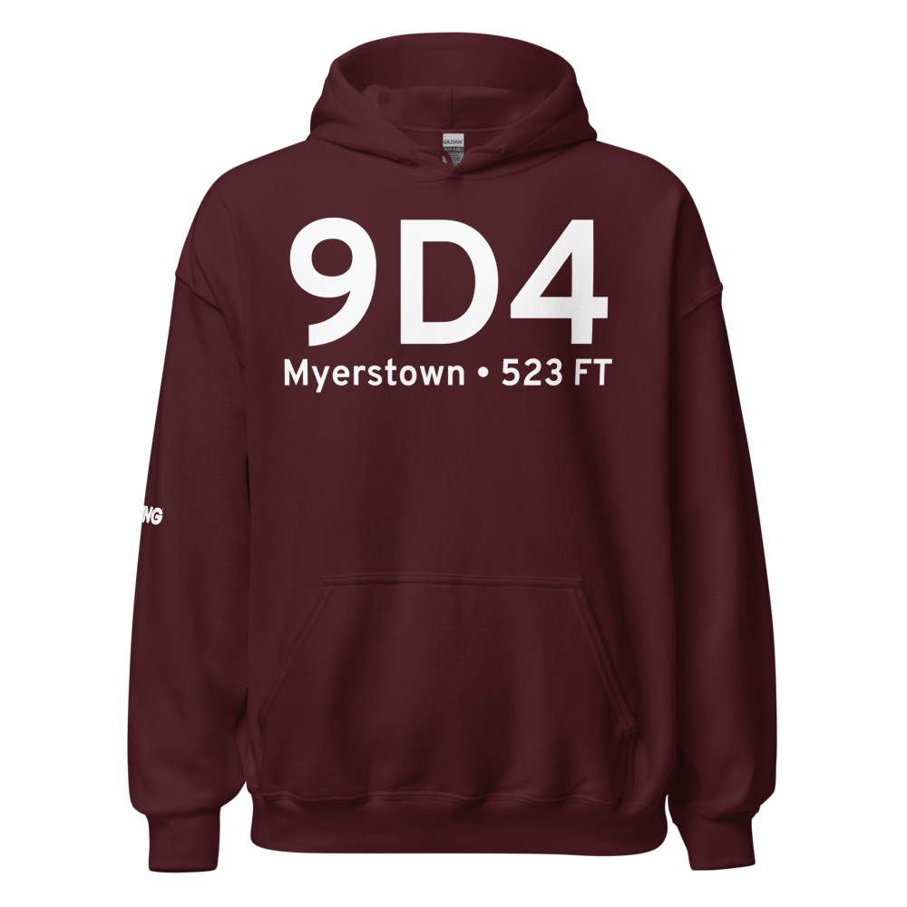 Myerstown (K9D4) Airport Hoodie Sweatshirt 