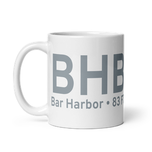 Bar Harbor (KBHB) Airport Mug