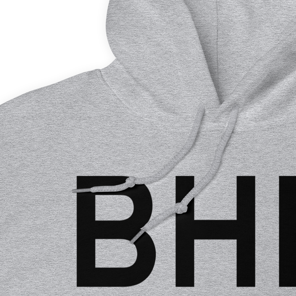 Bar Harbor (KBHB) Airport Hoodie Sweatshirt 