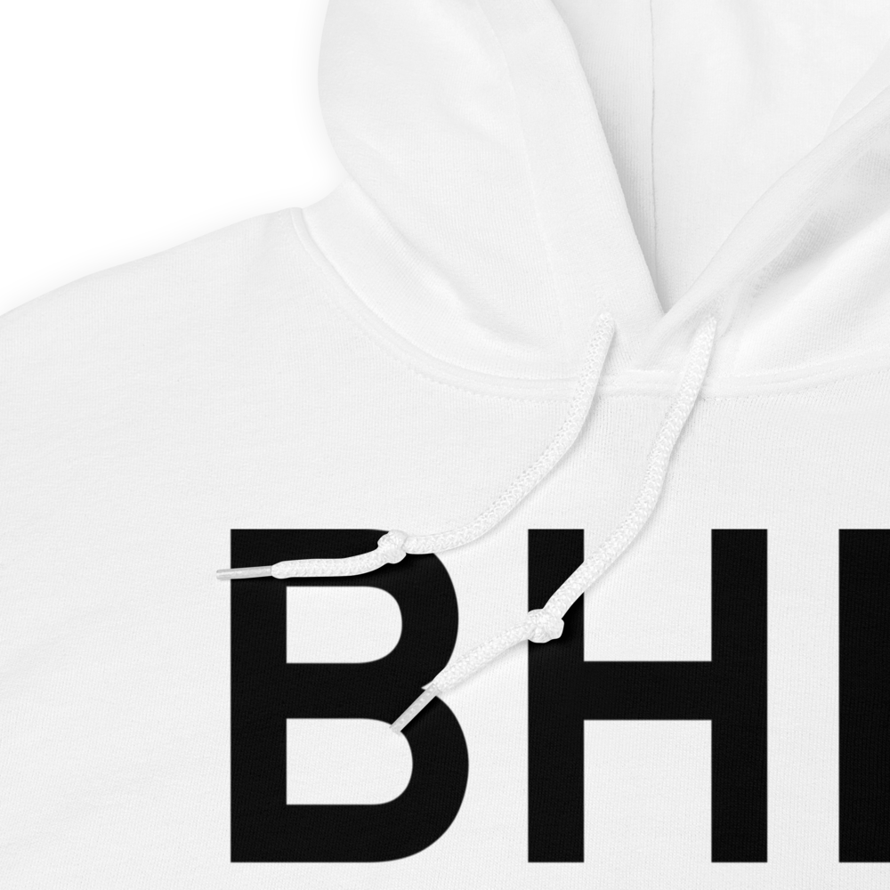 Bar Harbor (KBHB) Airport Hoodie Sweatshirt 