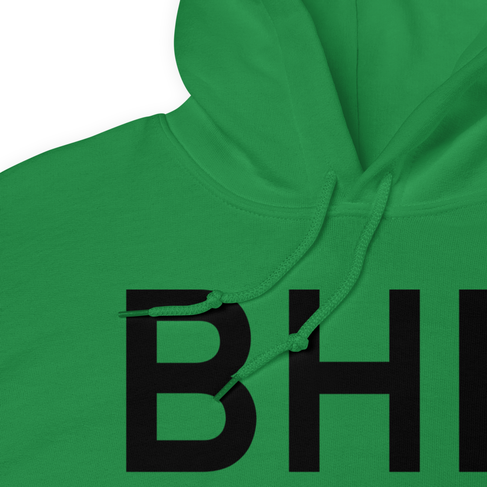 Bar Harbor (KBHB) Airport Hoodie Sweatshirt 