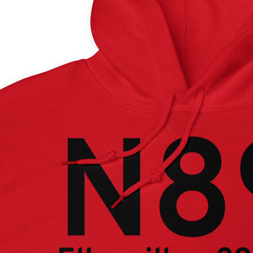 Ellenville (KN89) Airport Hoodie Sweatshirt 