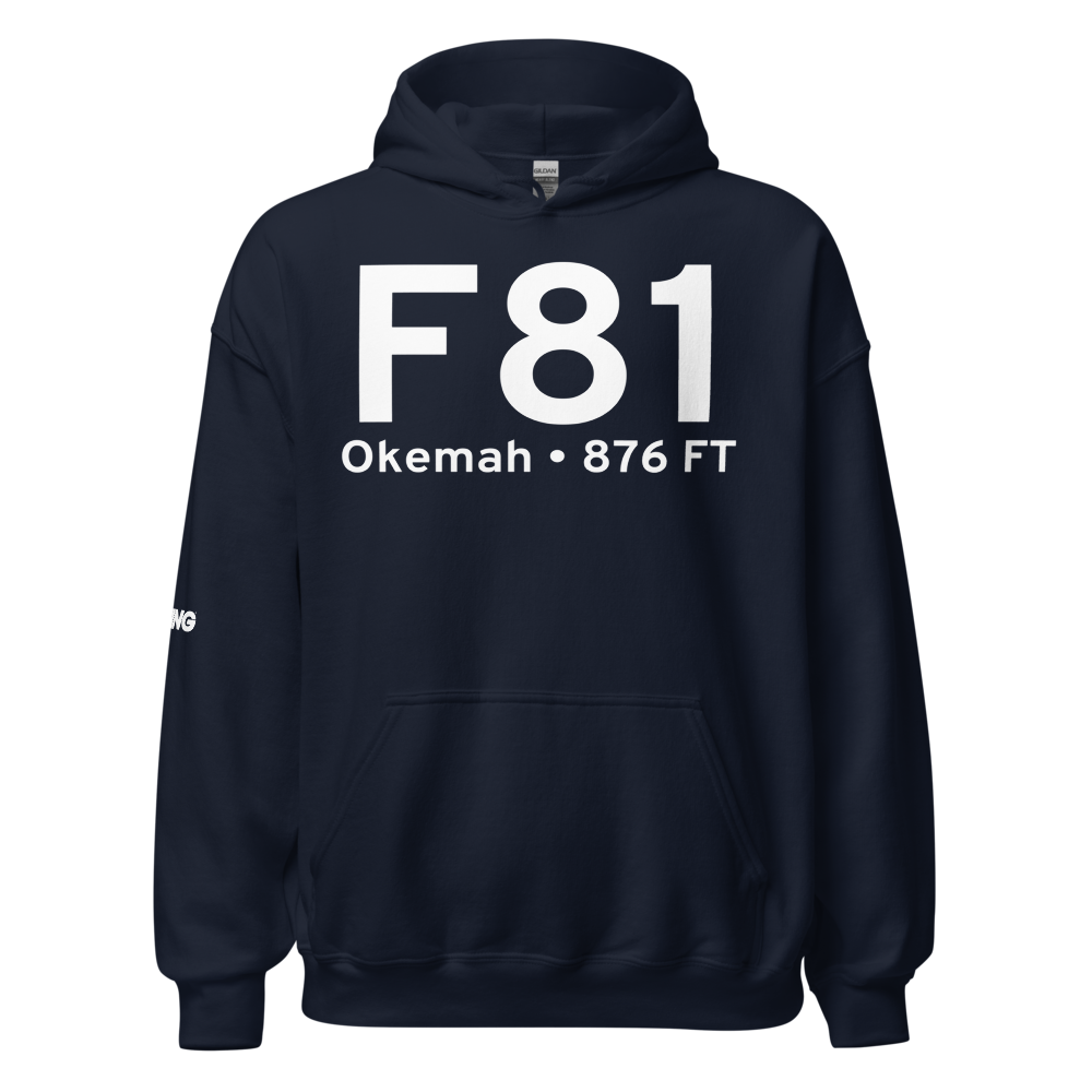 Okemah (US-1096) Airport Hoodie Sweatshirt 
