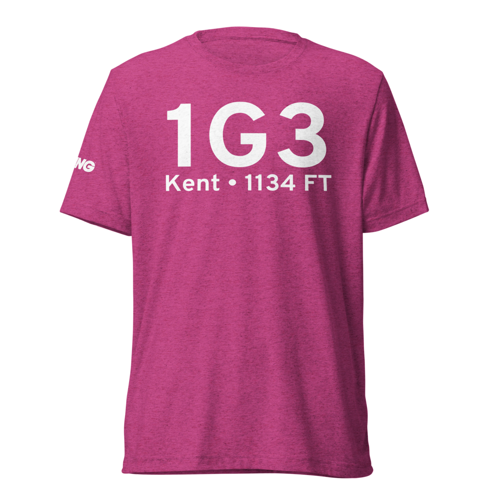 Kent (K1G3) Airport Tri-blend T-Shirt 