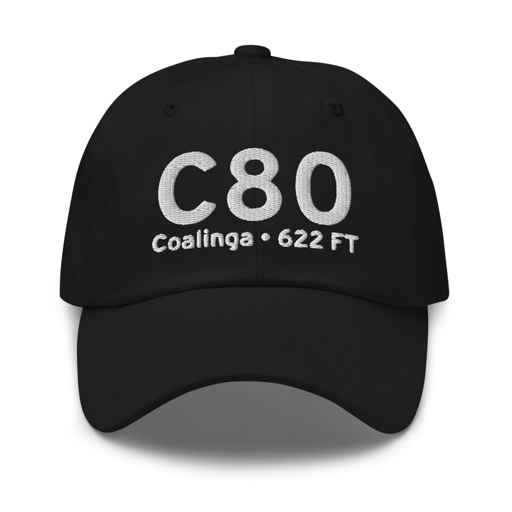 Coalinga (KC80) Airport Hat 