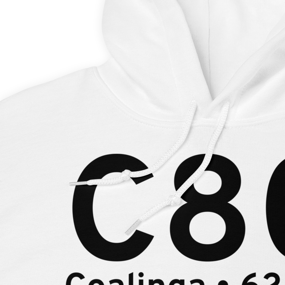 Coalinga (KC80) Airport Hoodie Sweatshirt 