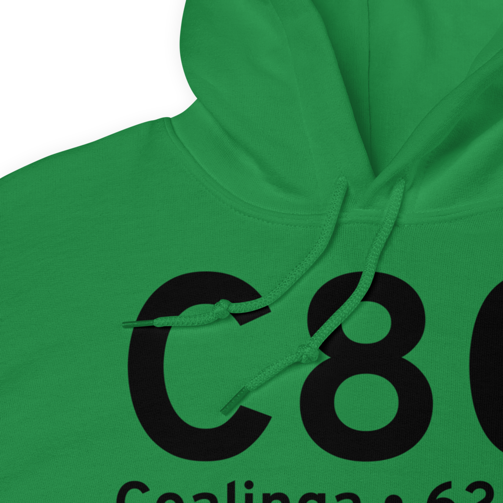 Coalinga (KC80) Airport Hoodie Sweatshirt 