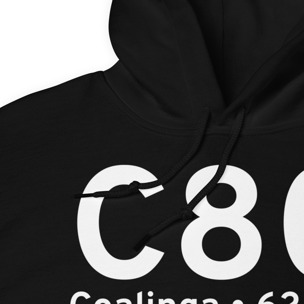 Coalinga (KC80) Airport Hoodie Sweatshirt 