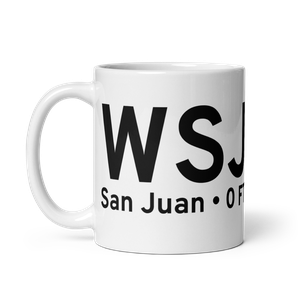 San Juan (WSJ) Airport Mug