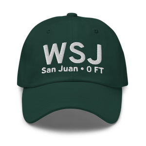 San Juan (WSJ) Airport Hat