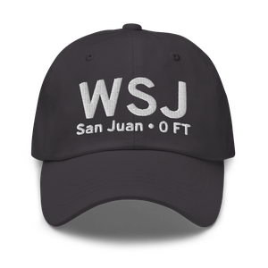 San Juan (WSJ) Airport Hat