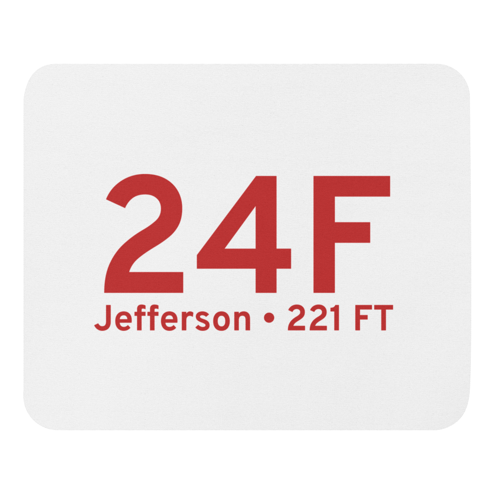 Jefferson (K24F) Airport  Mouse Pad 