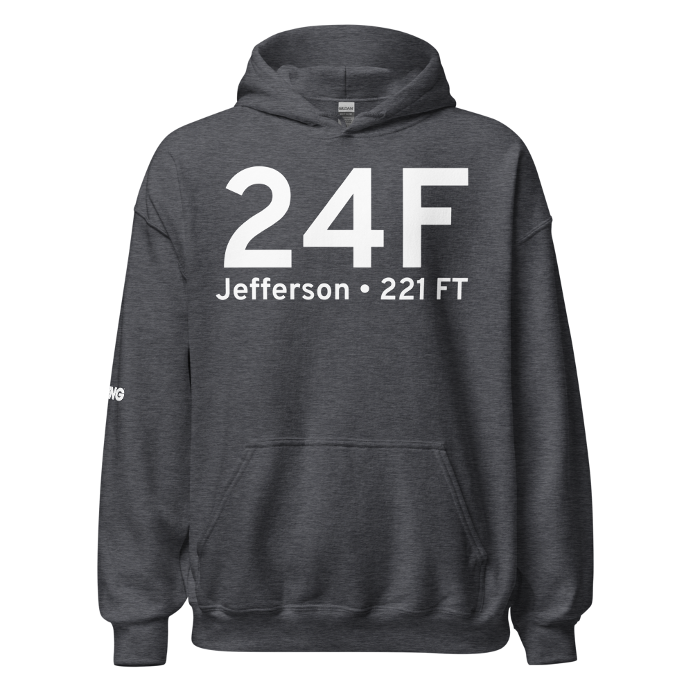 Jefferson (K24F) Airport Hoodie Sweatshirt 