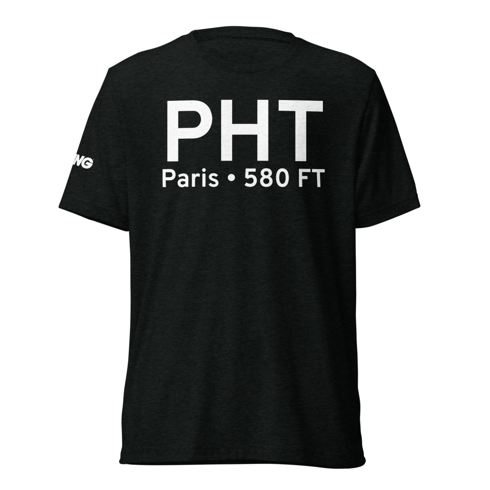 Paris (KPHT) Airport Tri-blend T-Shirt 