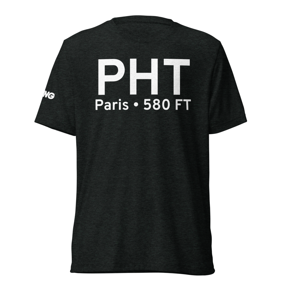 Paris (KPHT) Airport Tri-blend T-Shirt 