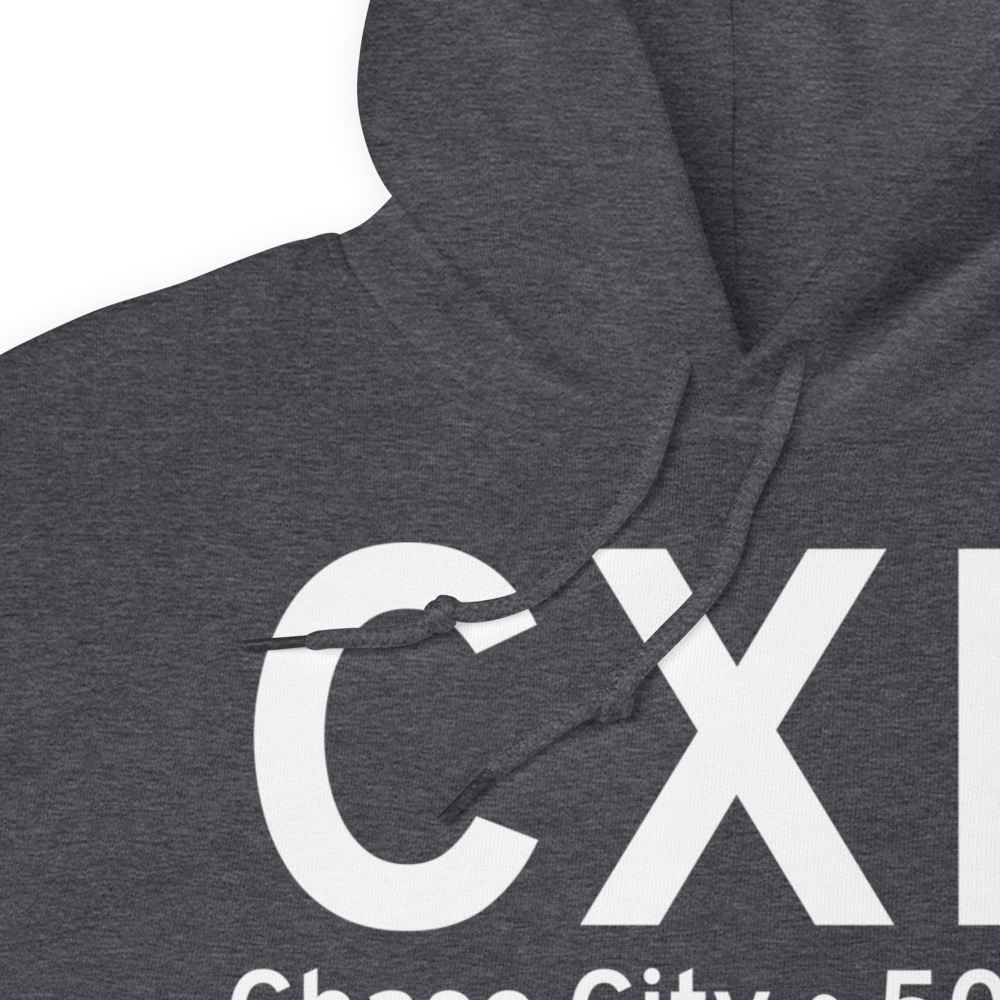 Chase City (KCXE) Airport Hoodie Sweatshirt 