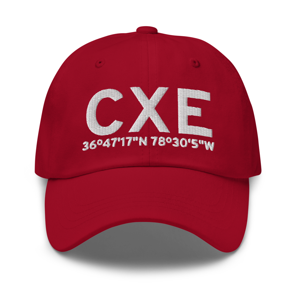 Chase City (KCXE) Airport Hat 