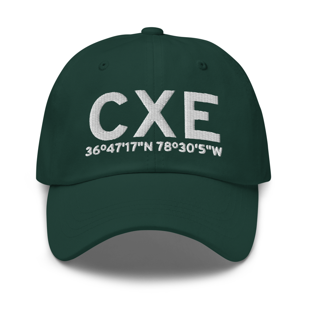 Chase City (KCXE) Airport Hat 