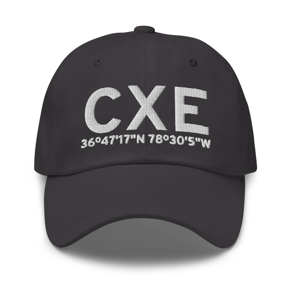Chase City (KCXE) Airport Hat 