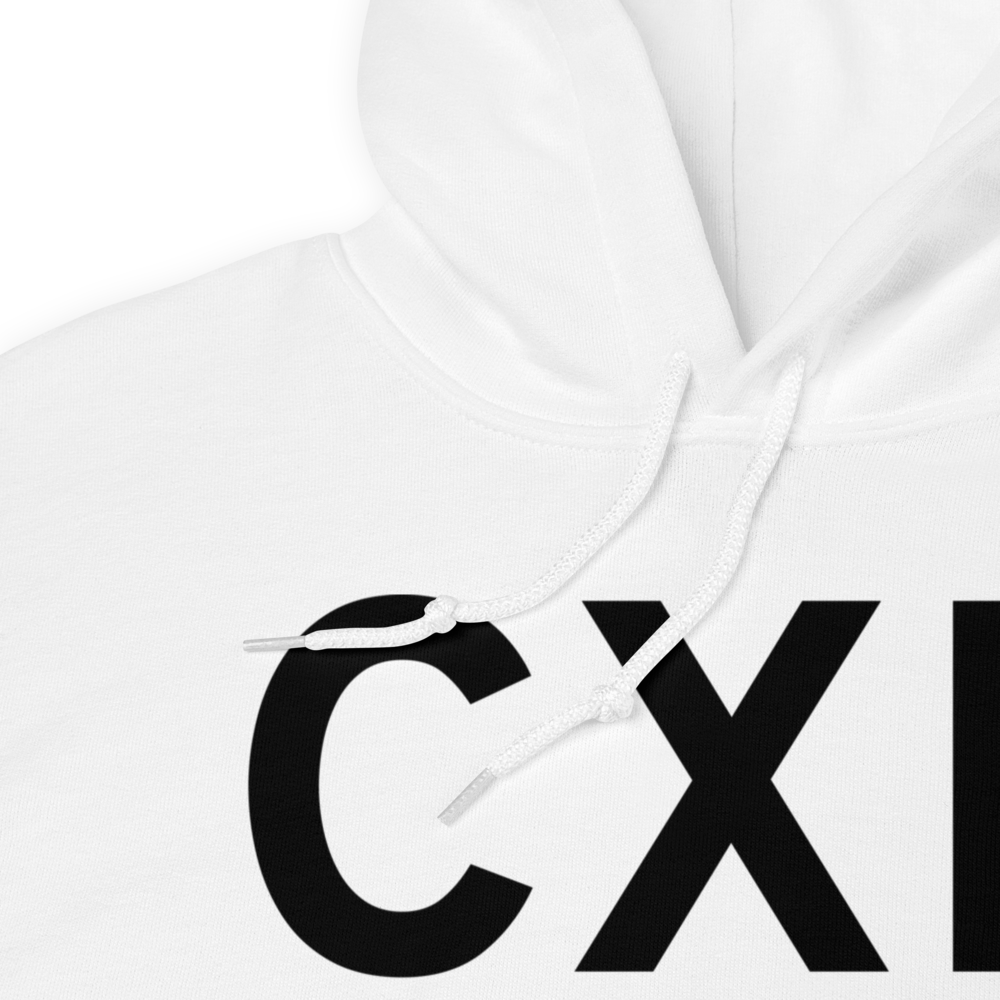Chase City (KCXE) Airport Hoodie Sweatshirt 