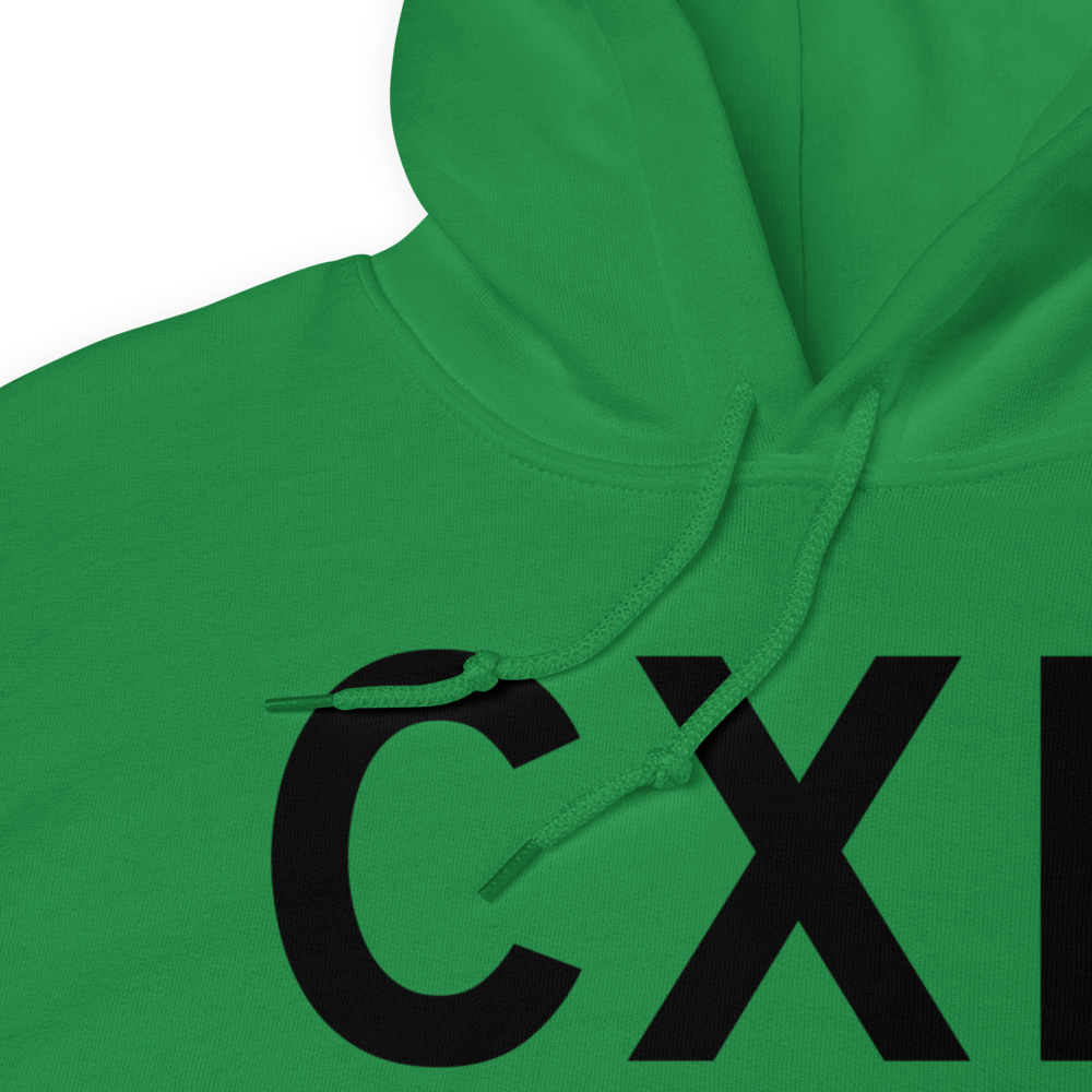 Chase City (KCXE) Airport Hoodie Sweatshirt 