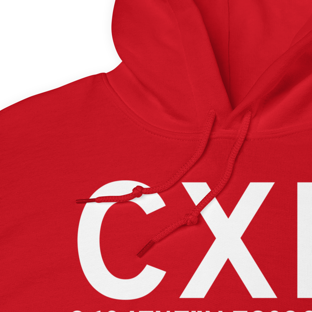 Chase City (KCXE) Airport Hoodie Sweatshirt 