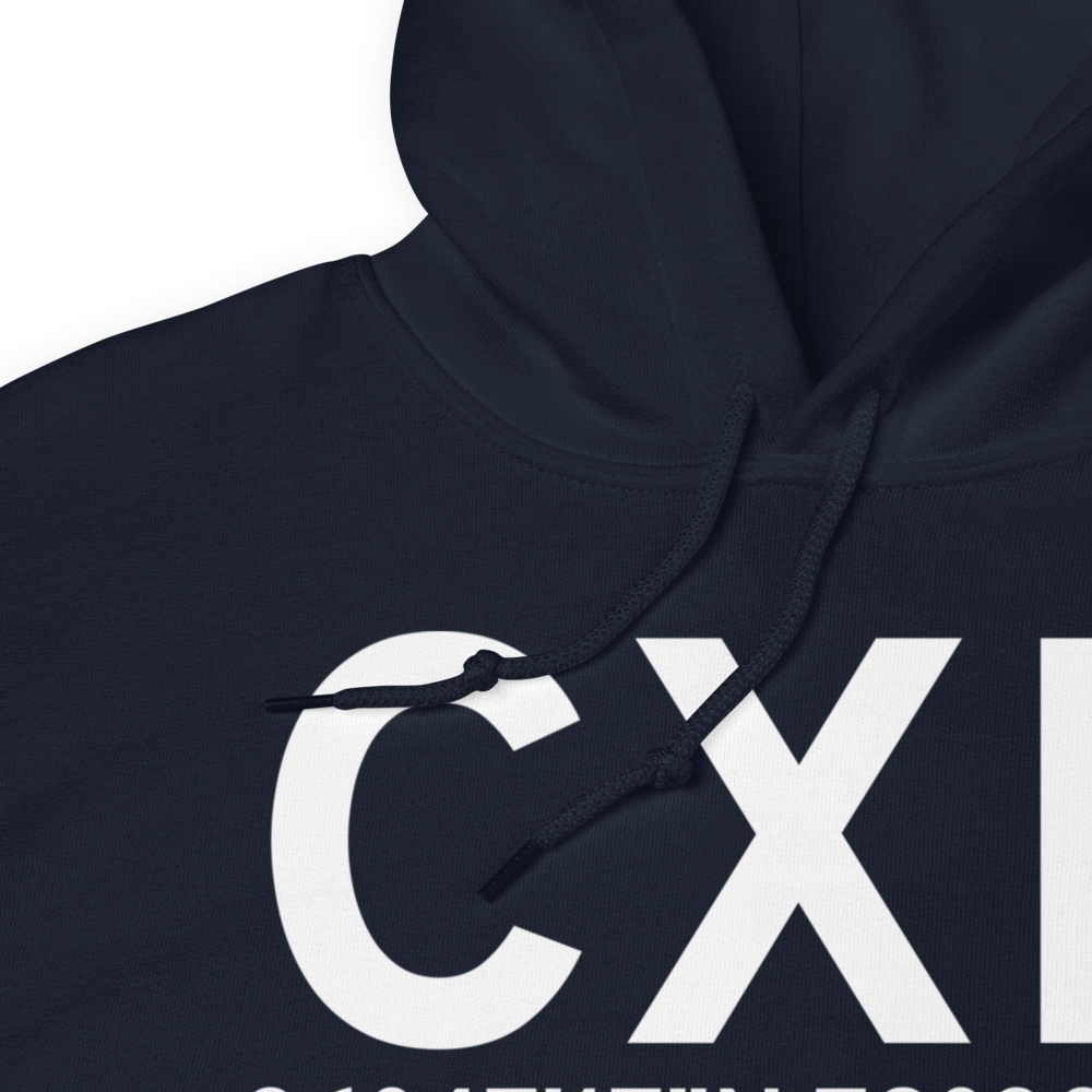 Chase City (KCXE) Airport Hoodie Sweatshirt 