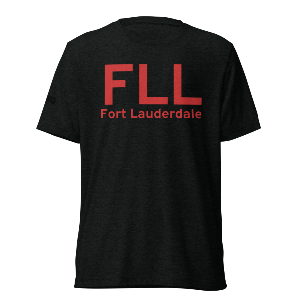 Fort Lauderdale (KFLL) Airport Tri-blend T-Shirt 
