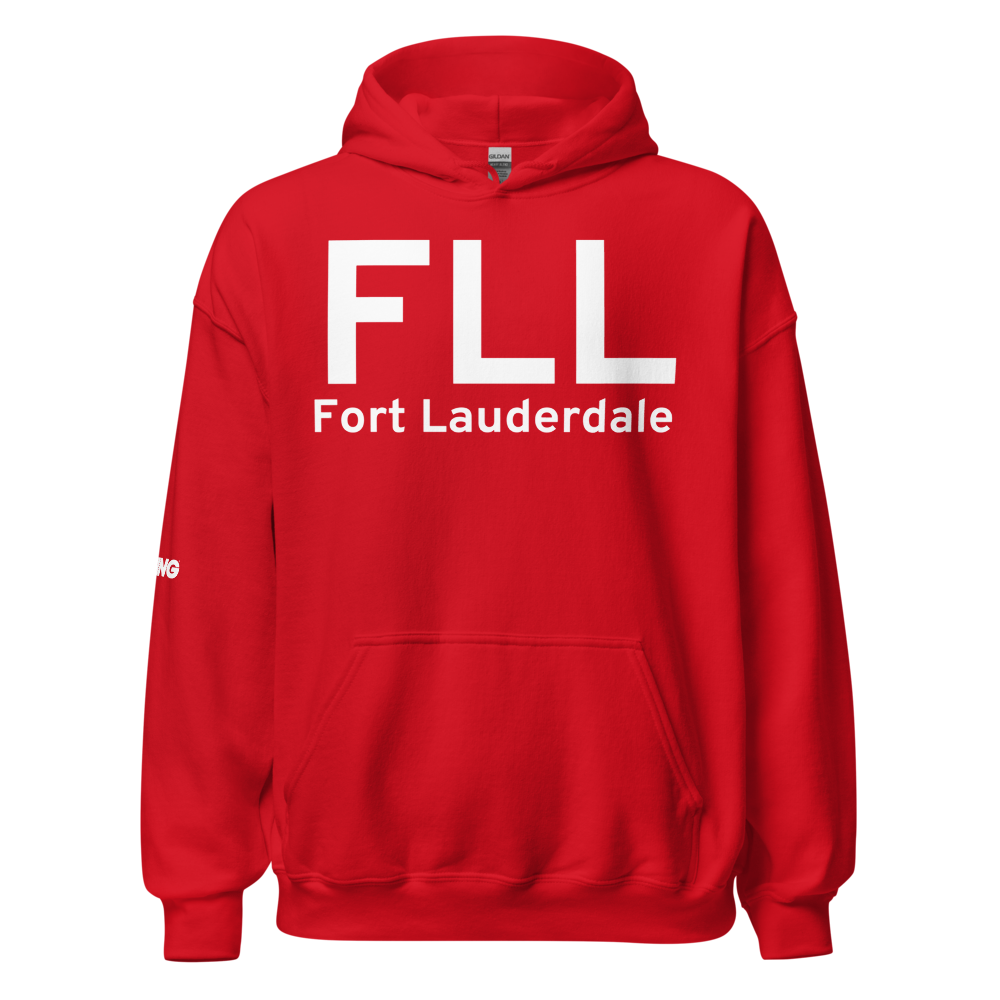 Fort Lauderdale (KFLL) Airport Hoodie Sweatshirt 