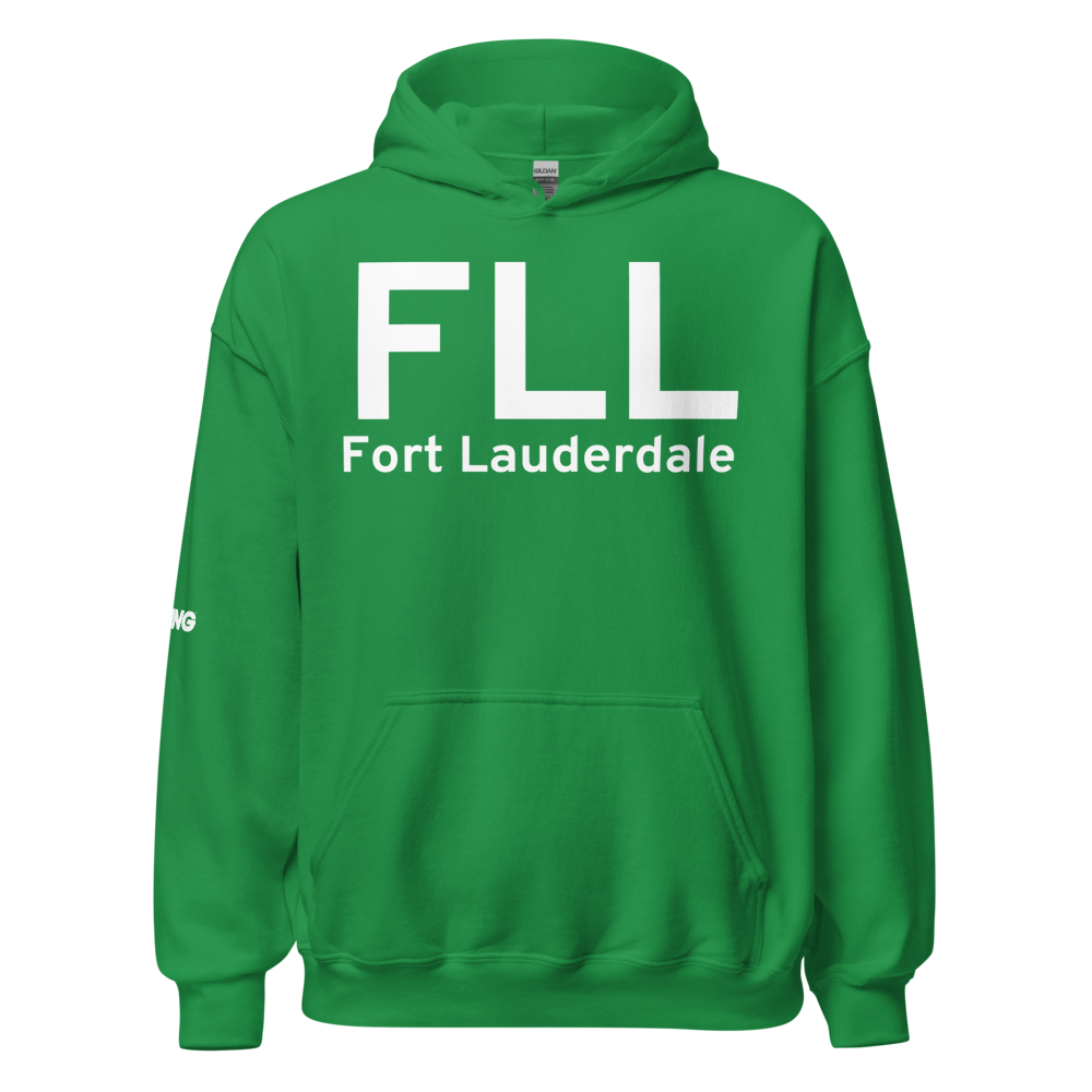 Fort Lauderdale (KFLL) Airport Hoodie Sweatshirt 