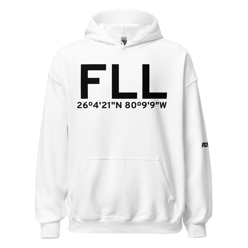 Fort Lauderdale (KFLL) Airport Hoodie Sweatshirt 