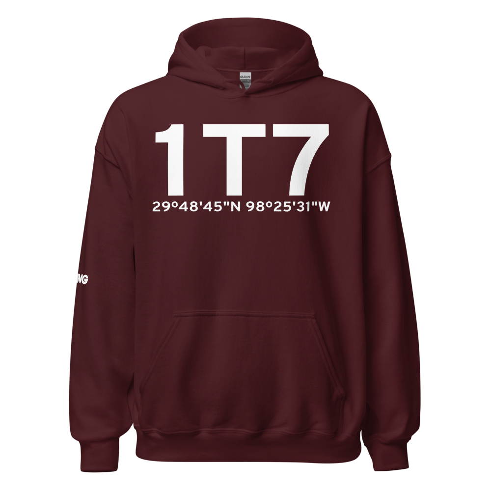 San Antonio (K1T7) Airport Hoodie Sweatshirt 