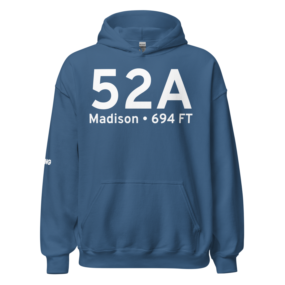 Madison (K52A) Airport Hoodie Sweatshirt 