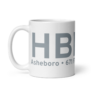 Asheboro (KHBI) Airport Mug