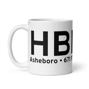 Asheboro (KHBI) Airport Mug