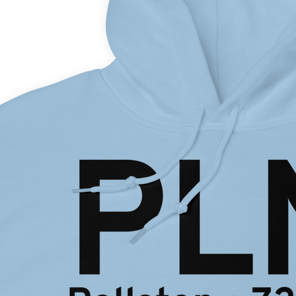 Pellston (KPLN) Airport Hoodie Sweatshirt 