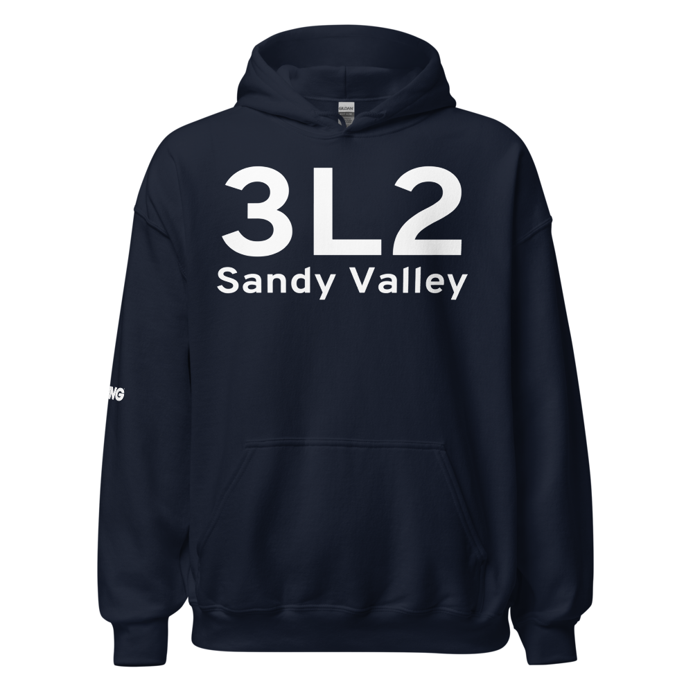 Sandy Valley (K3L2) Airport Hoodie Sweatshirt 