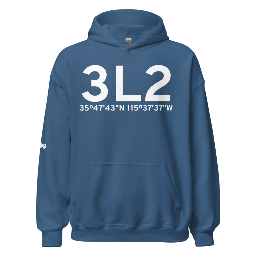 Sandy Valley (K3L2) Airport Hoodie Sweatshirt 