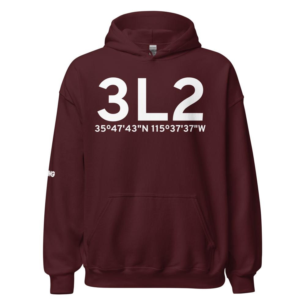 Sandy Valley (K3L2) Airport Hoodie Sweatshirt 
