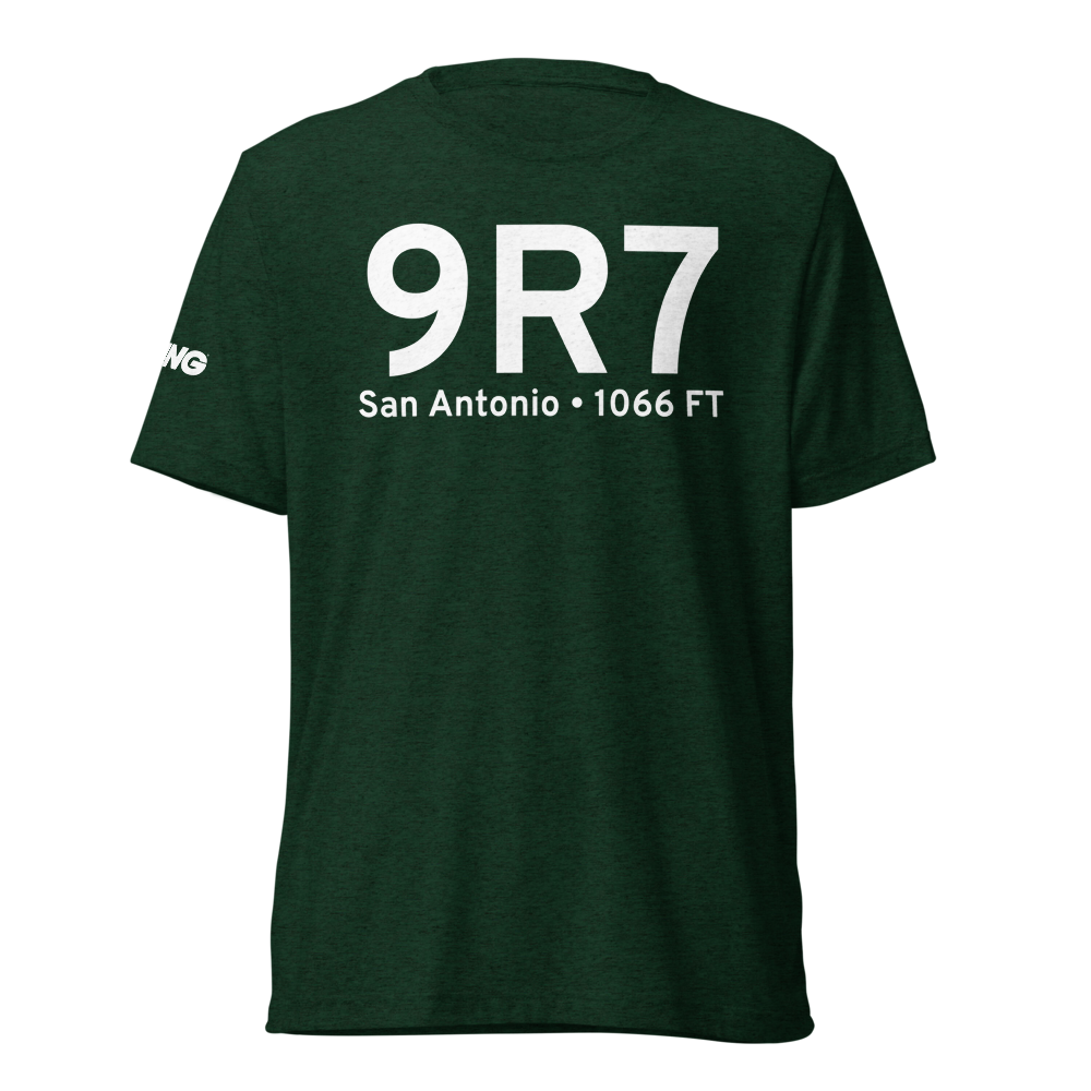 San Antonio (9R7) Airport Tri-blend T-Shirt 