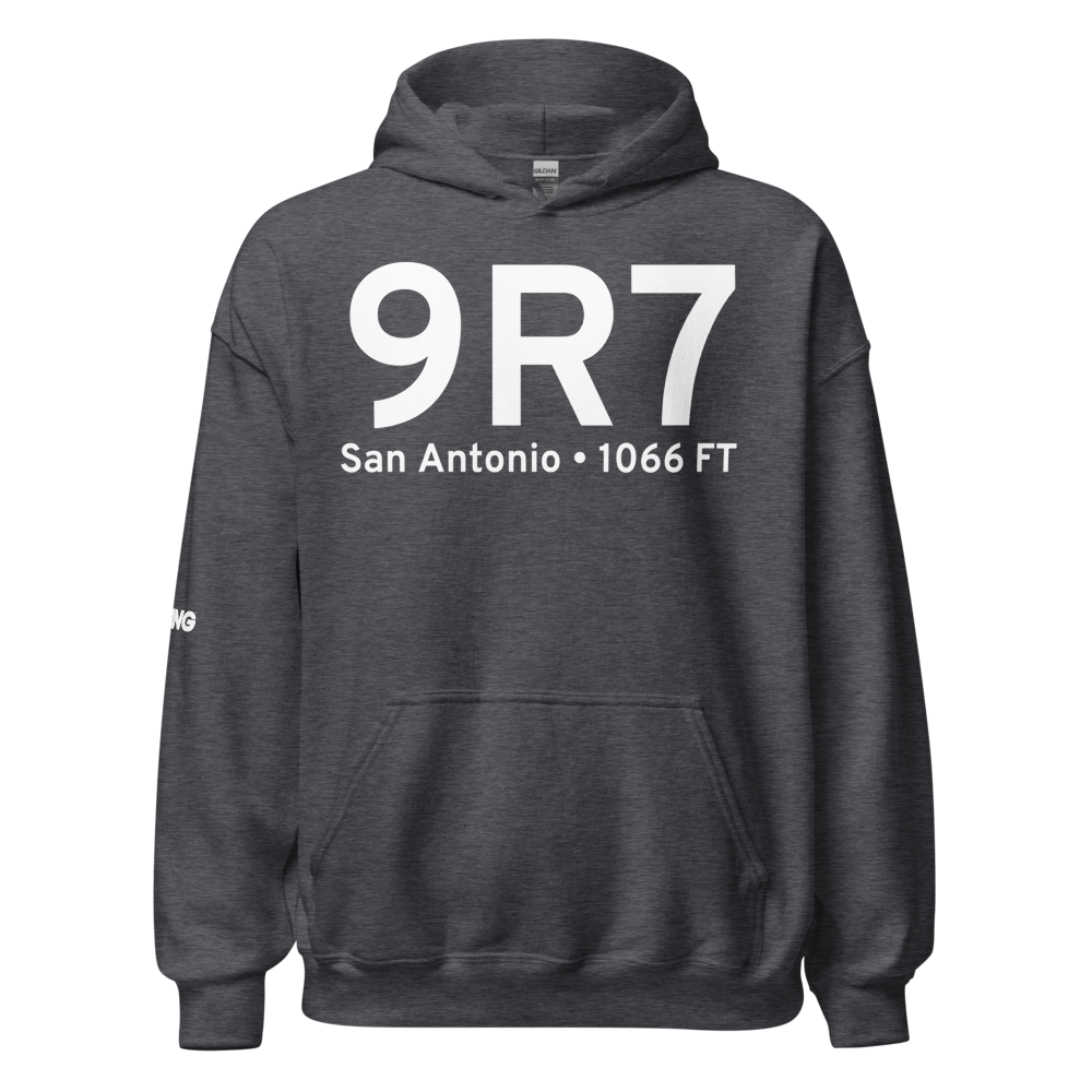San Antonio (9R7) Airport Hoodie Sweatshirt 