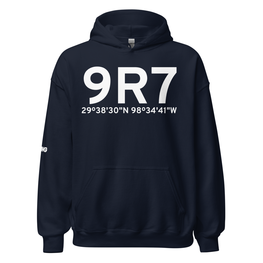 San Antonio (9R7) Airport Hoodie Sweatshirt 