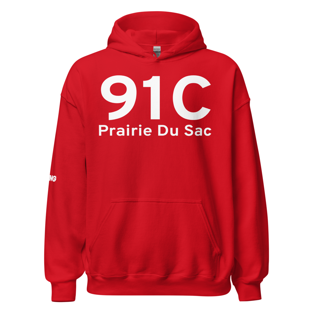 Prairie Du Sac (91C) Airport Hoodie Sweatshirt 