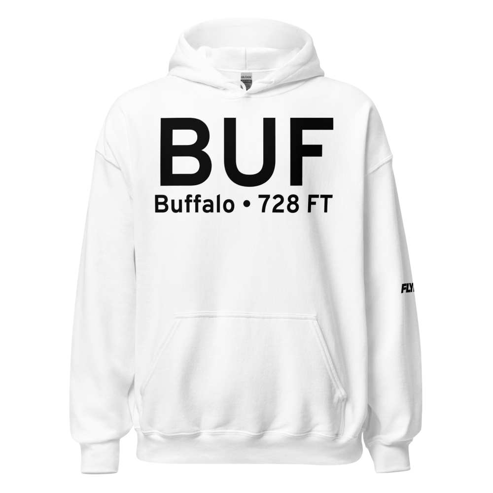 Buffalo (KBUF) Airport Hoodie Sweatshirt 
