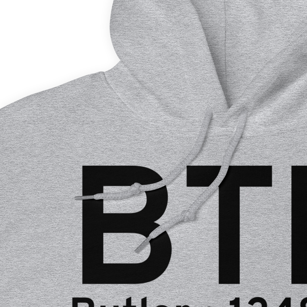 Butler (KBTP) Airport Hoodie Sweatshirt 