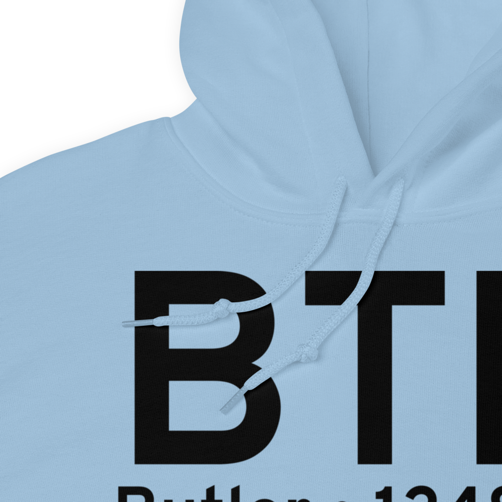 Butler (KBTP) Airport Hoodie Sweatshirt 