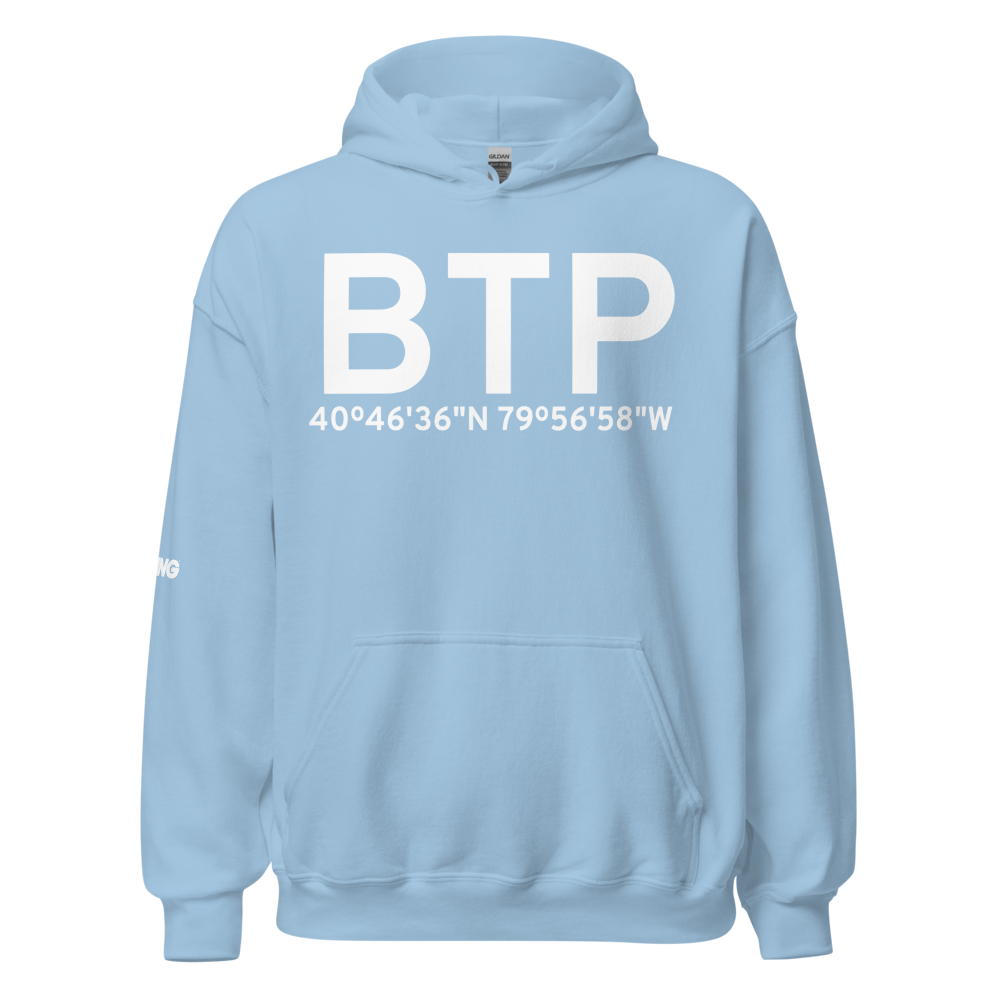 Butler (KBTP) Airport Hoodie Sweatshirt 