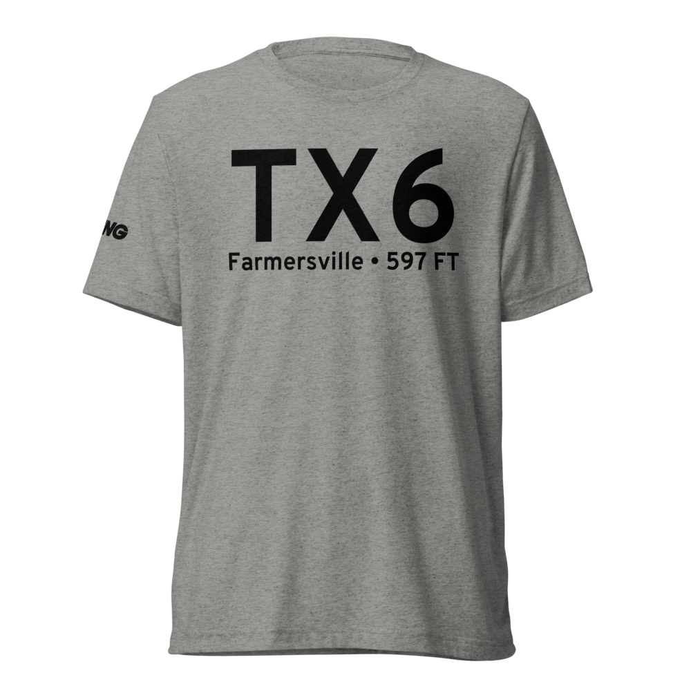 Farmersville (US-0459) Airport Tri-blend T-Shirt 