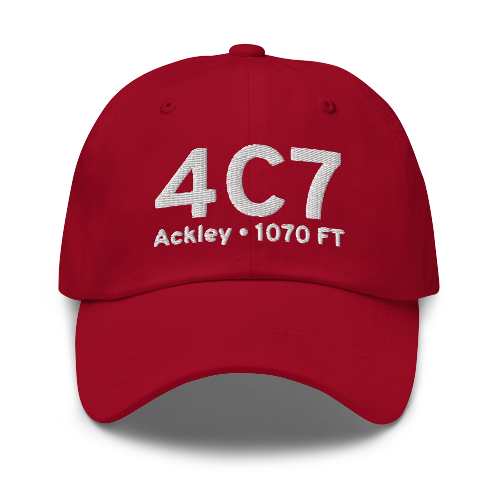 Ackley (4C7) Airport Hat 