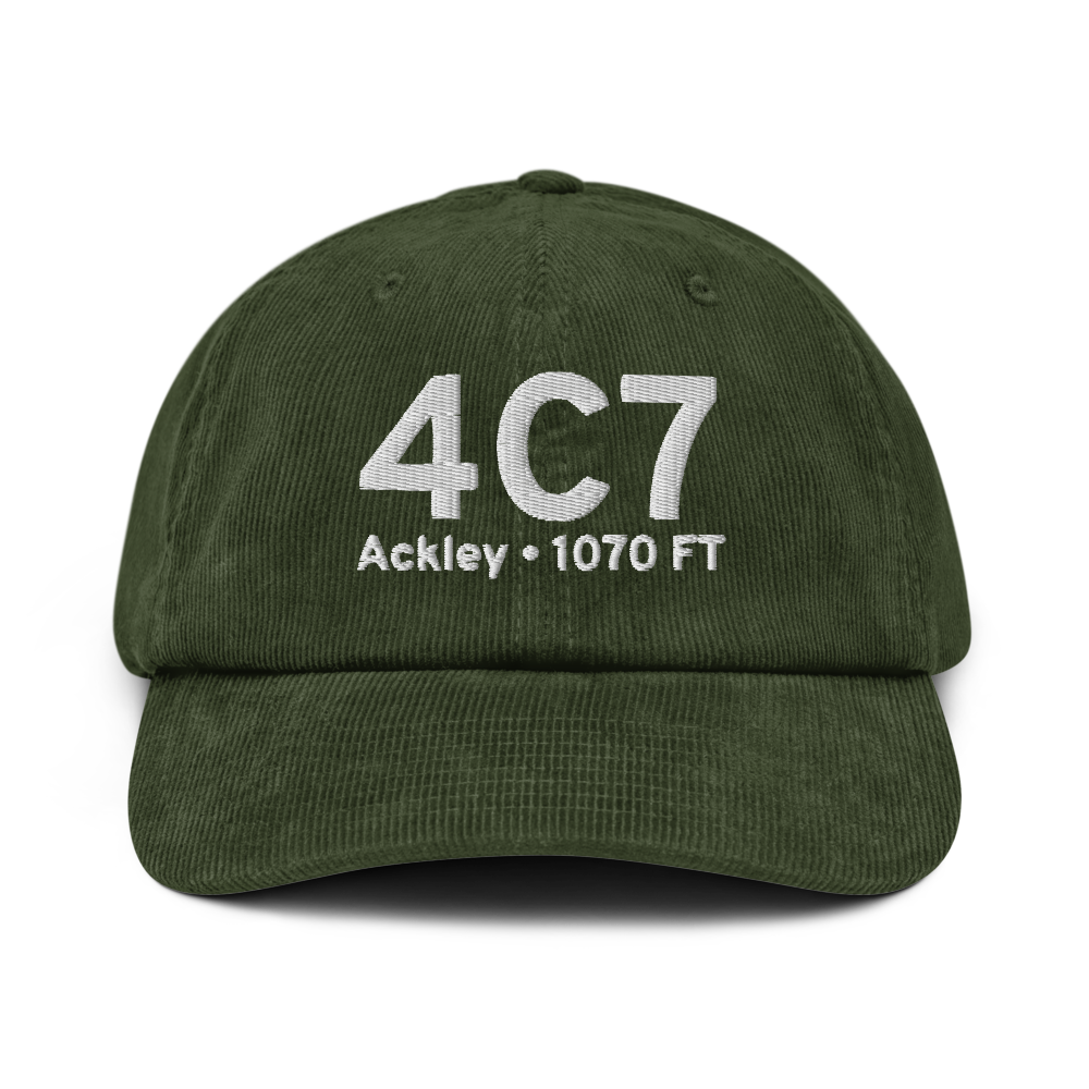 Ackley (4C7) Airport Hat 